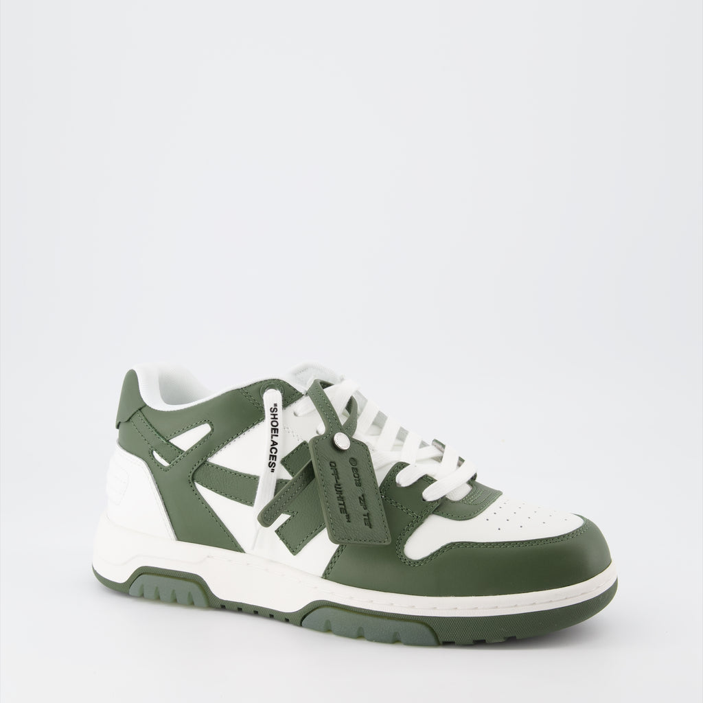 Sneaker Baskets Out of Office Off-White Verde Homme