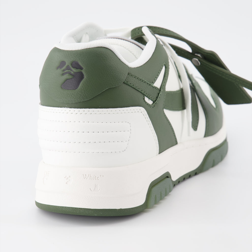 Sneaker Baskets Out of Office Off-White Verde Homme