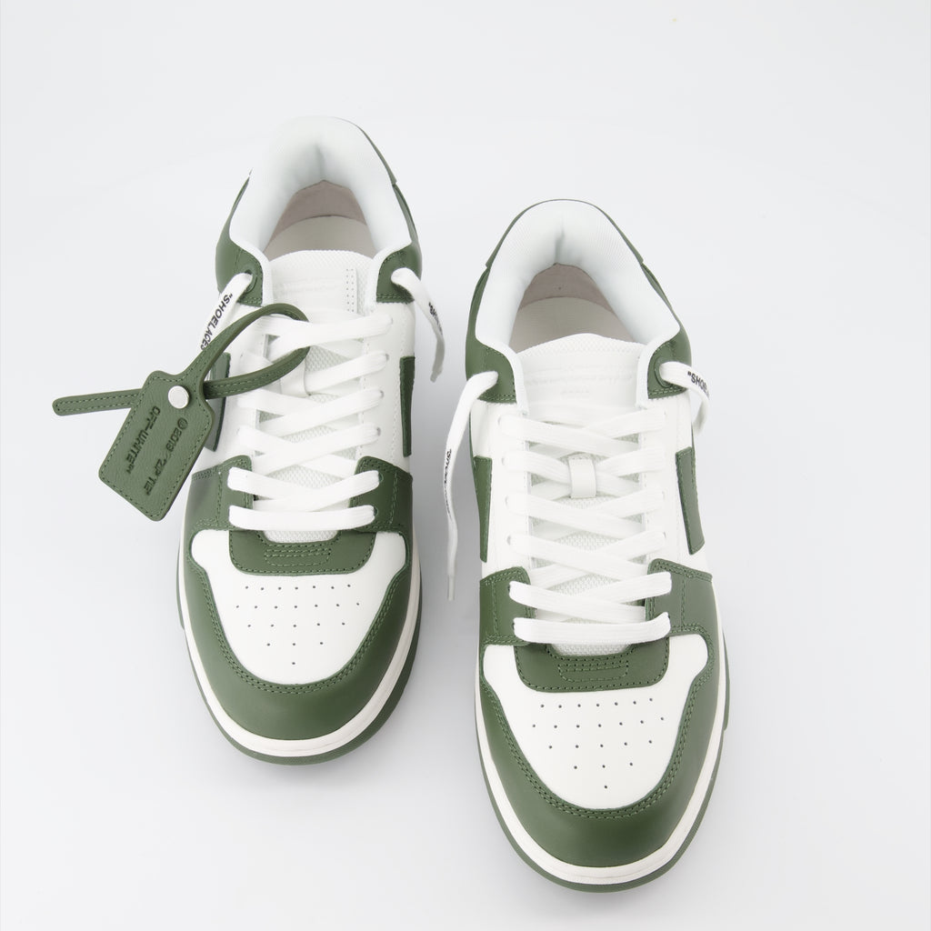 Sneaker Baskets Out of Office Off-White Verde Homme