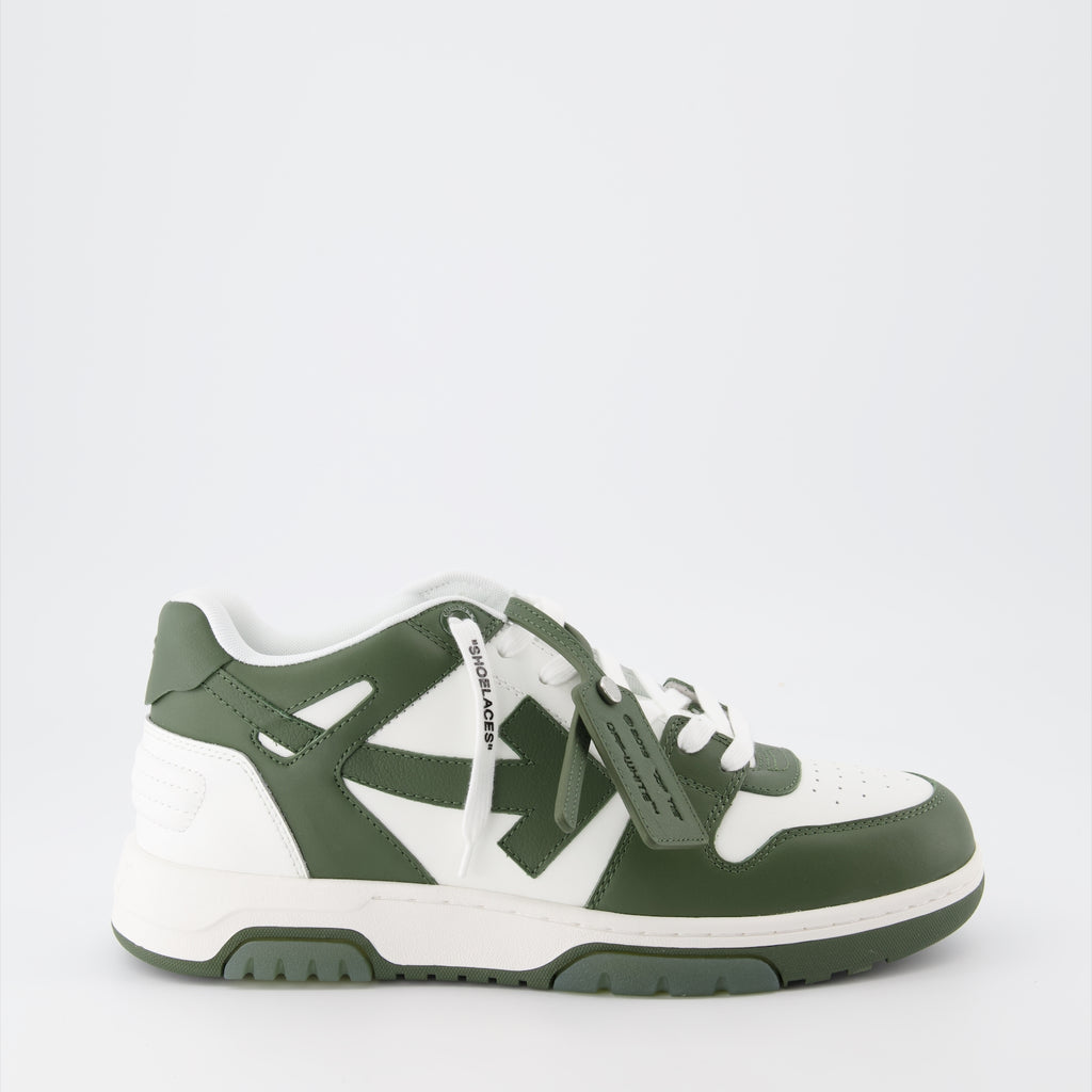Sneaker Baskets Out of Office Off-White Verde Homme