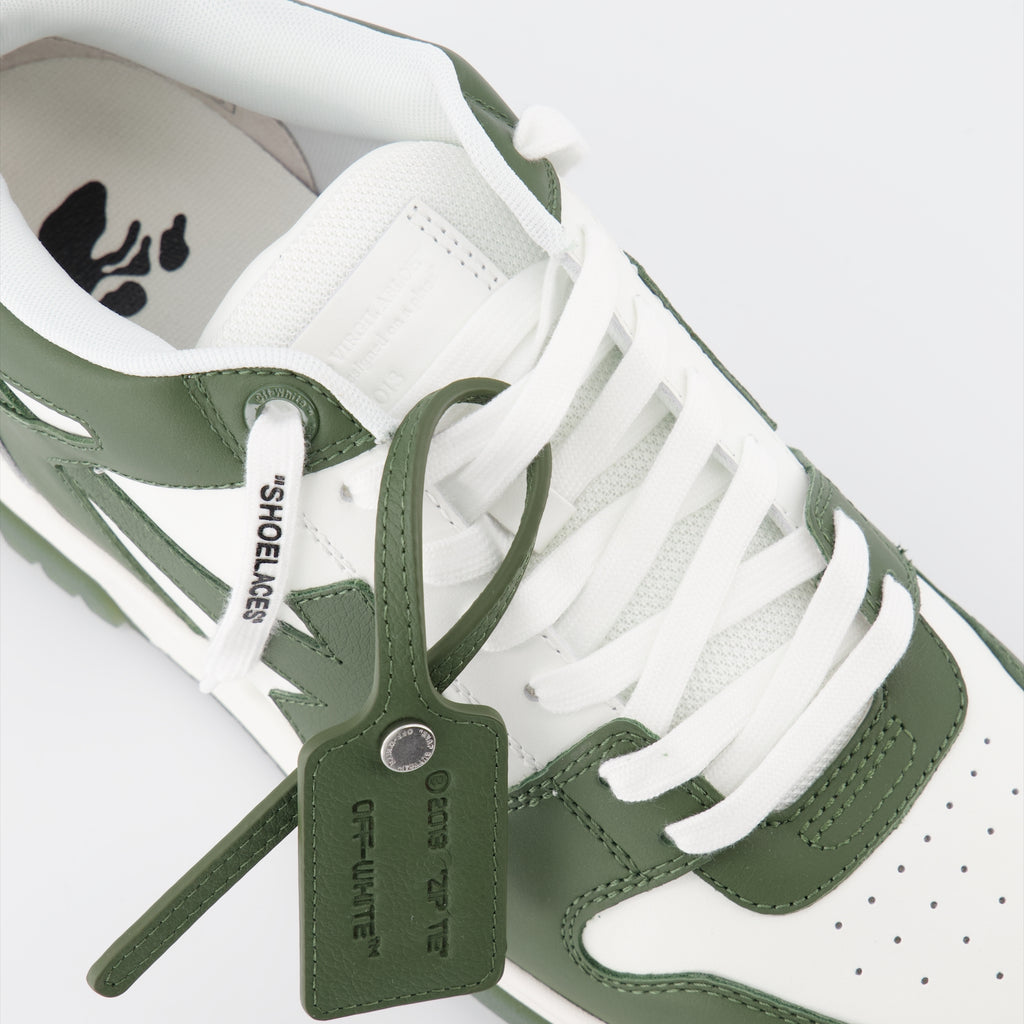 Sneaker Baskets Out of Office Off-White Verde Homme