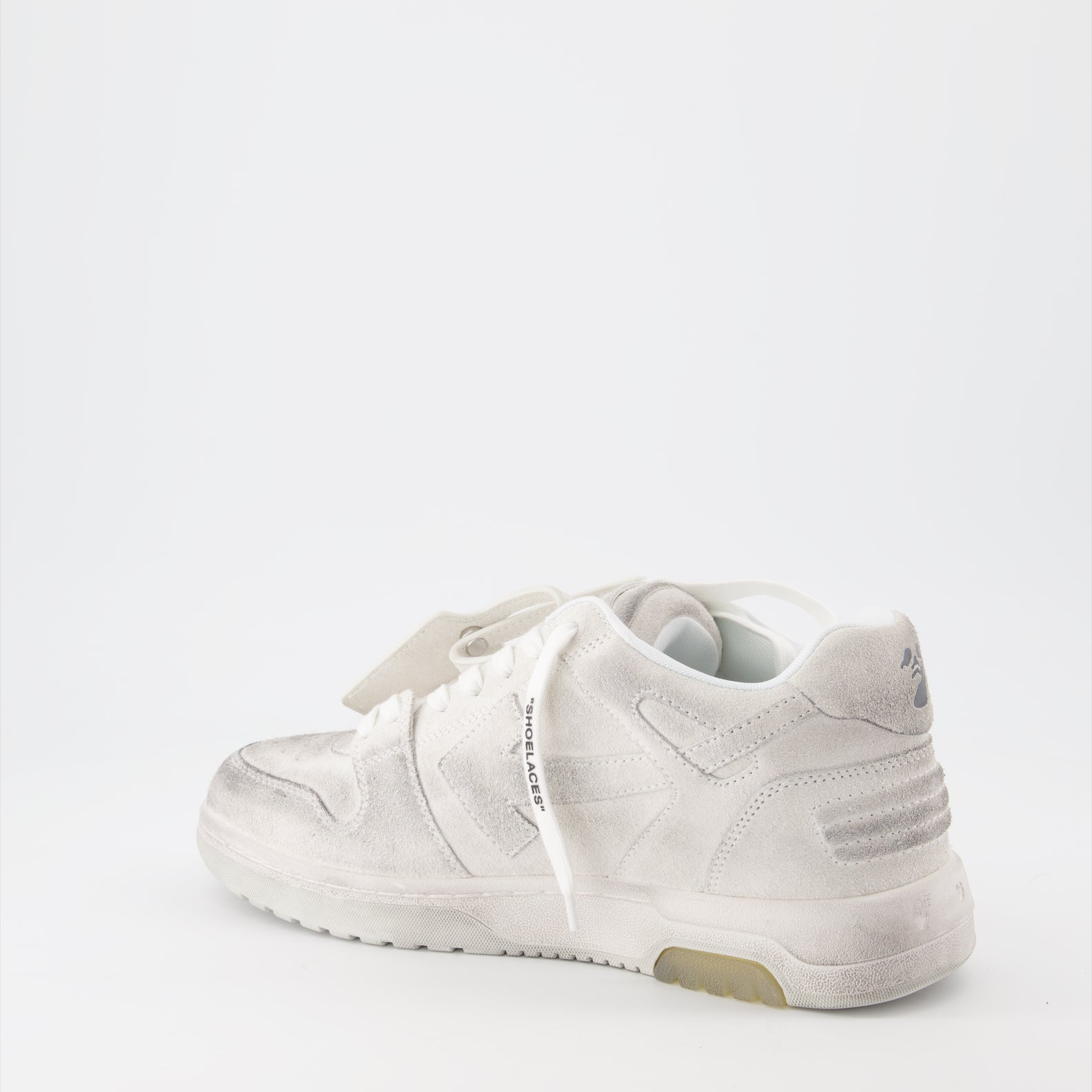 Sneakers Baskets Out of Office Off-White Grigio Homme