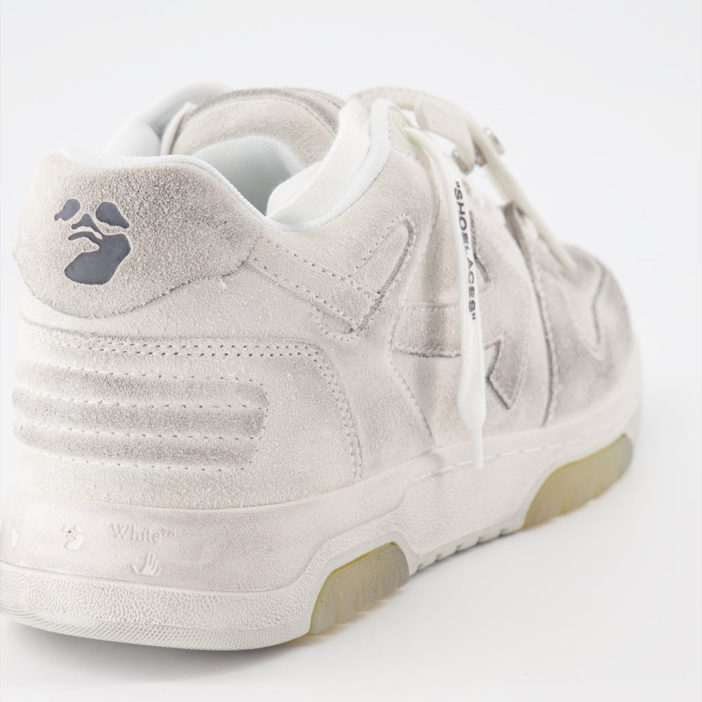 スニーカー 外出中のスニーカー Off-White グレー 男