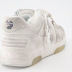 スニーカー 外出中のスニーカー Off-White グレー 男