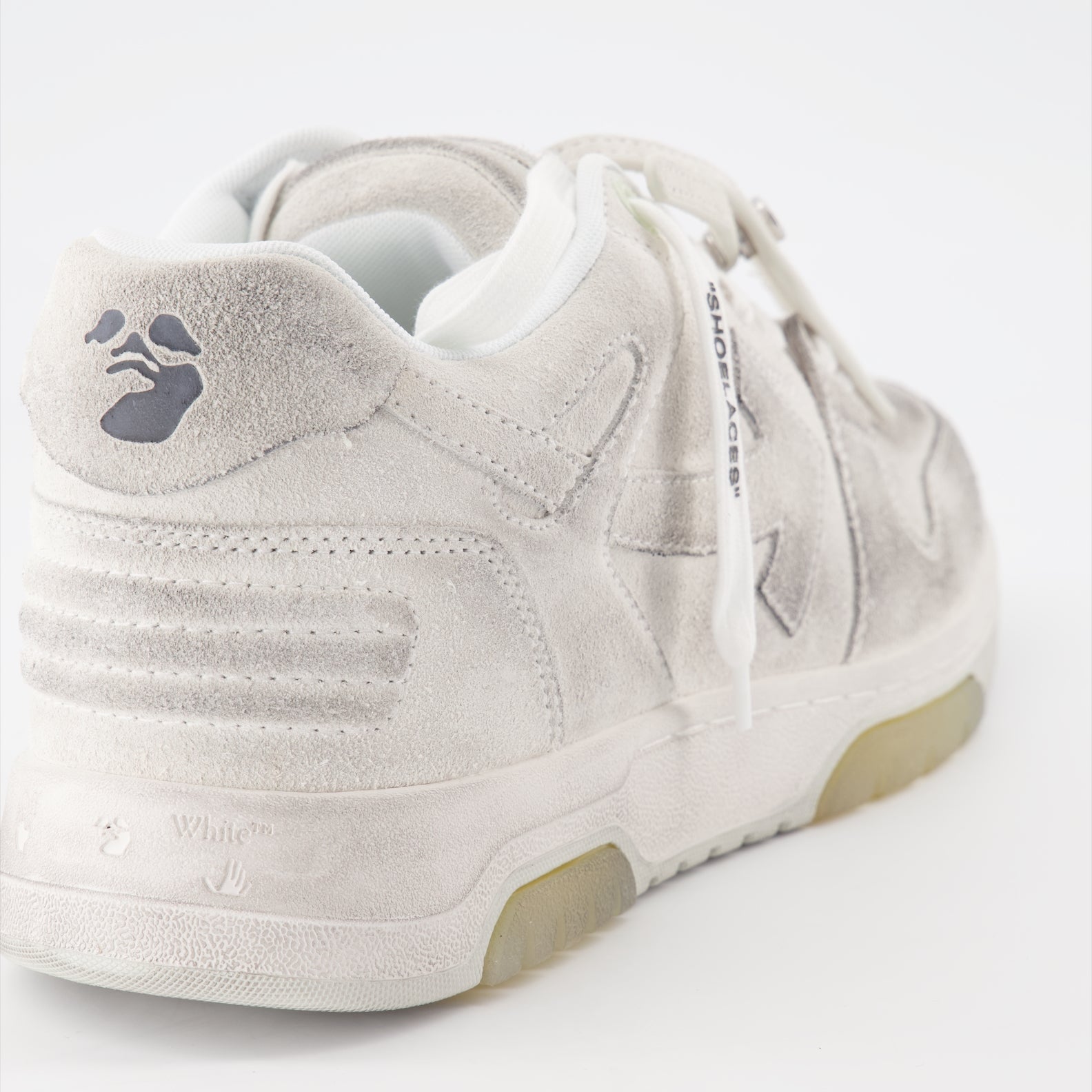 Sneakers Baskets Out of Office Off-White Grigio Homme