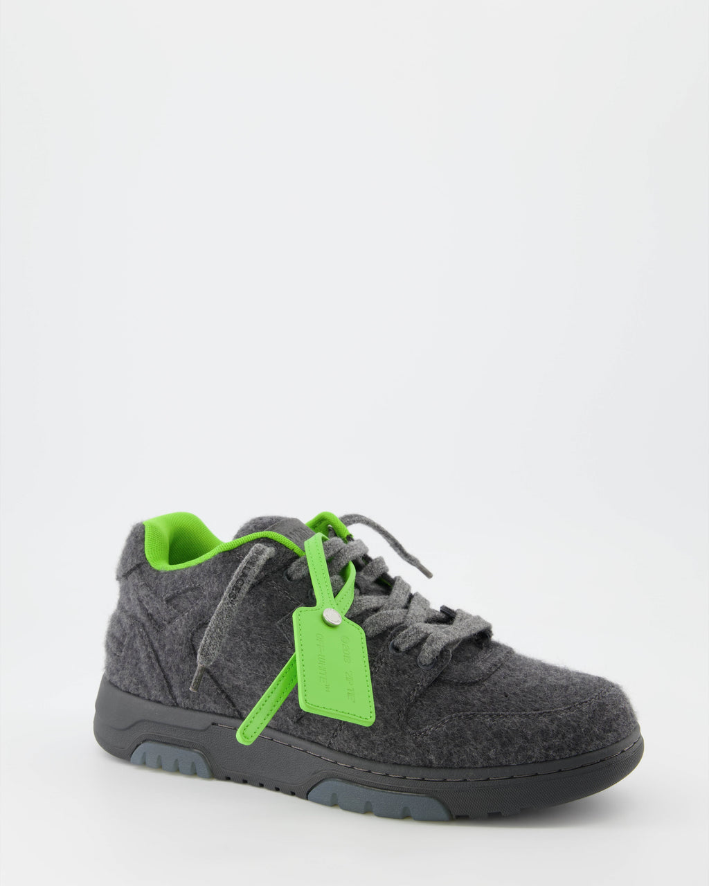 Sneaker Baskets Out of Office Off-White Gris Homme