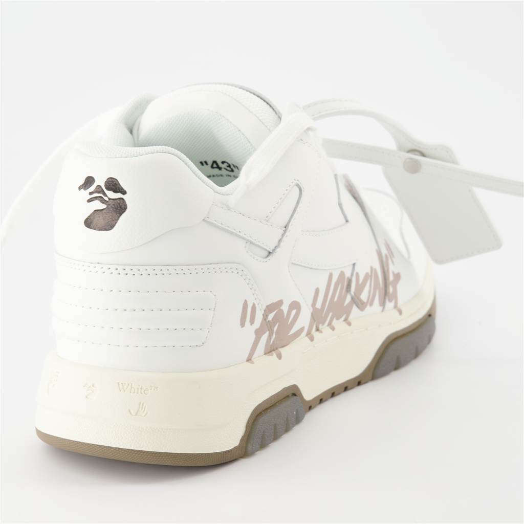 Sneaker Baskets Out of Office Off-White Blanco Homme