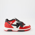 Sneaker Baskets Out of Office Off-White Rojo Homme