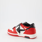 Sneaker Baskets Out of Office Off-White Rojo Homme