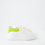 Sneaker Baskets oversize Alexander McQueen Verde Femme