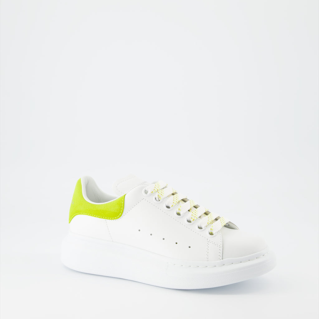Sneaker Baskets oversize Alexander McQueen Verde Femme