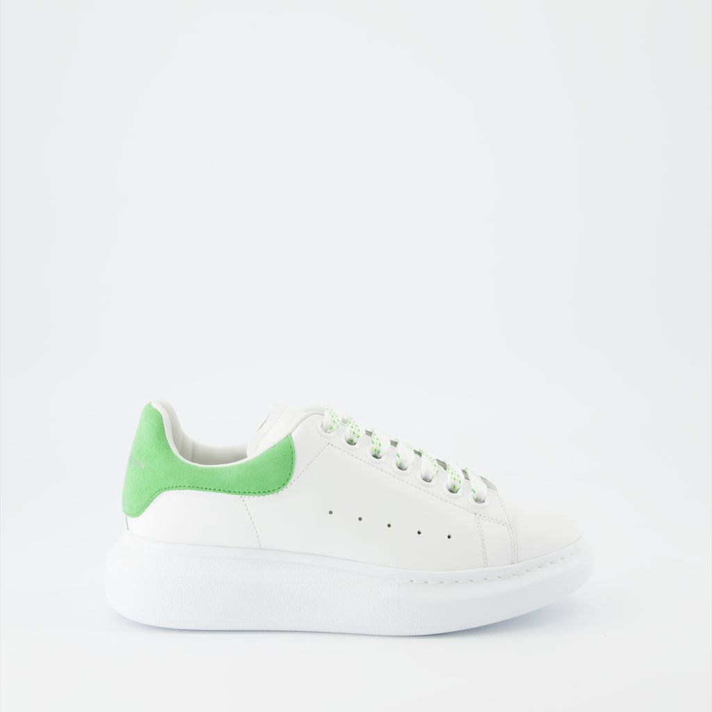 Sneaker Baskets oversize Alexander McQueen Verde Femme