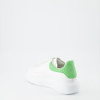 Sneaker Baskets oversize Alexander McQueen Verde Femme