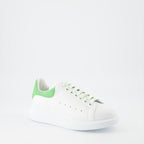 Sneaker Baskets oversize Alexander McQueen Verde Femme