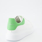 Sneaker Baskets oversize Alexander McQueen Verde Femme