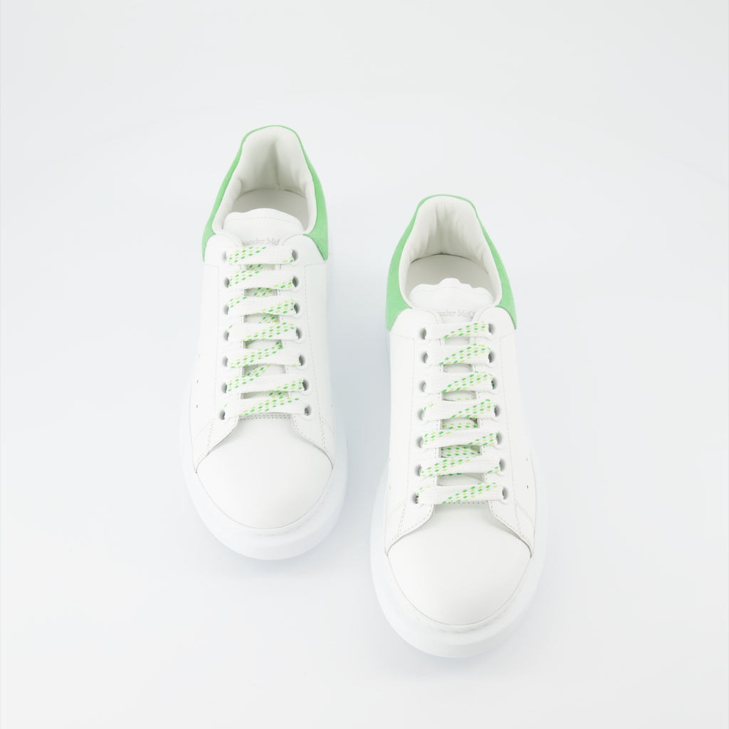 Sneaker Baskets oversize Alexander McQueen Verde Femme