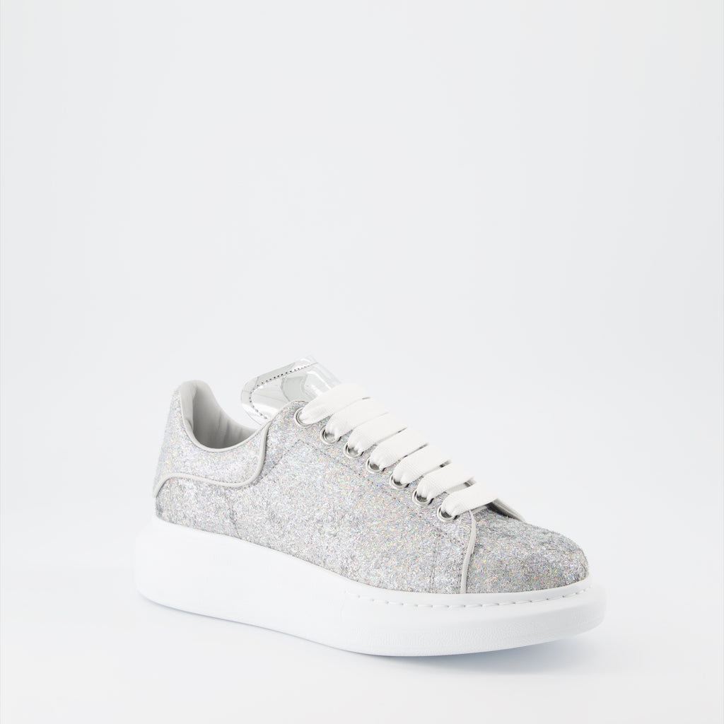 スニーカー オーバーサイズスニーカー Alexander McQueen 銀 女性