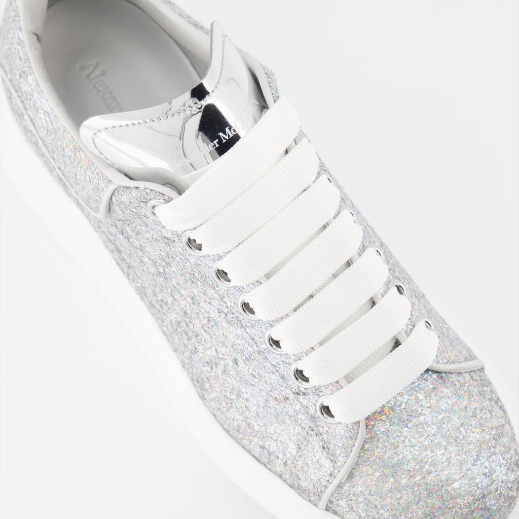 スニーカー オーバーサイズスニーカー Alexander McQueen 銀 女性