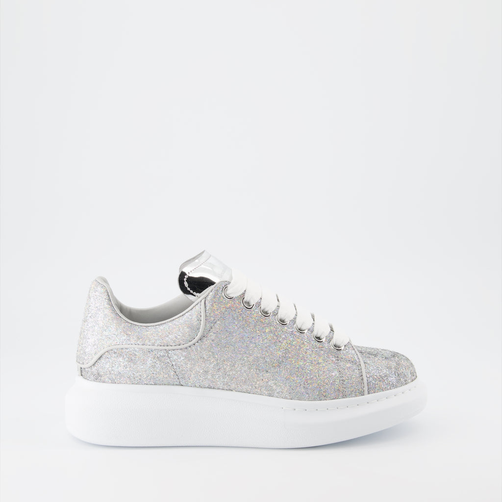 スニーカー オーバーサイズスニーカー Alexander McQueen 銀 女性