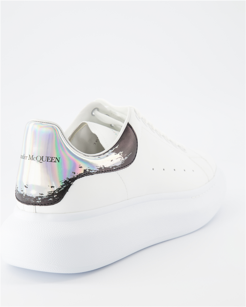 スニーカー オーバーサイズスニーカー Alexander McQueen 銀 男