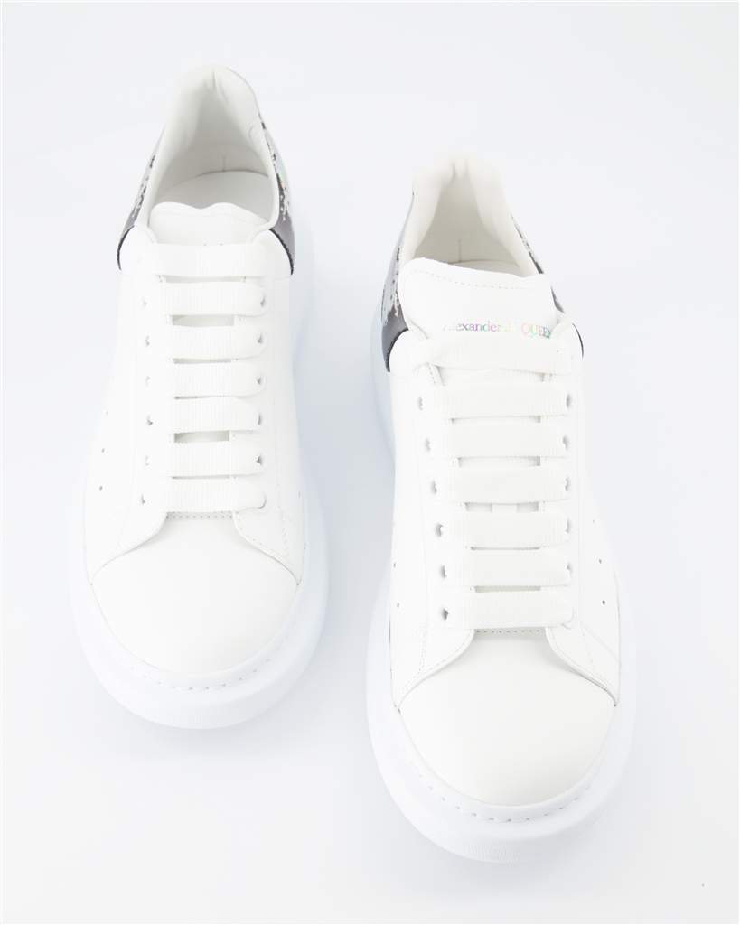 スニーカー オーバーサイズスニーカー Alexander McQueen 銀 男