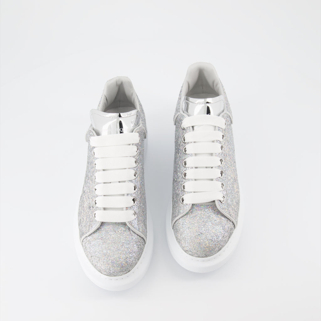 スニーカー オーバーサイズスニーカー Alexander McQueen 銀 女性