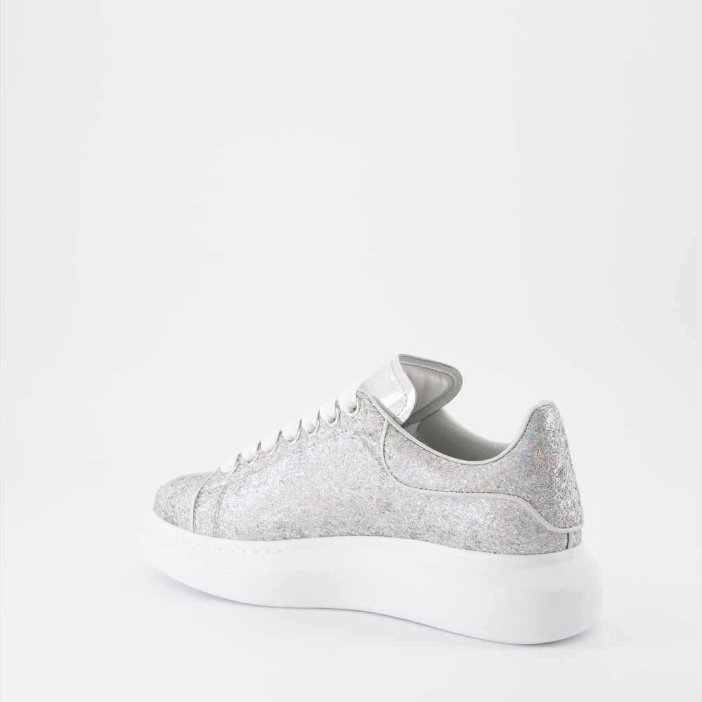 スニーカー オーバーサイズスニーカー Alexander McQueen 銀 女性