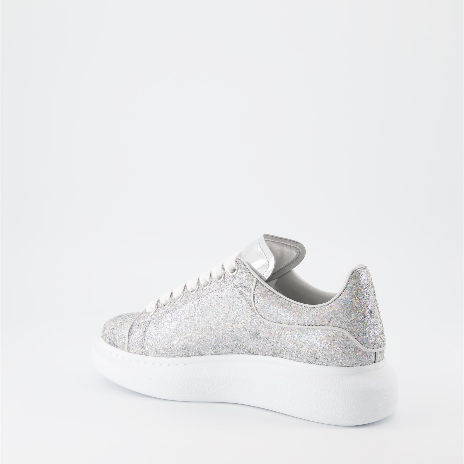 スニーカー オーバーサイズスニーカー Alexander McQueen 銀 女性