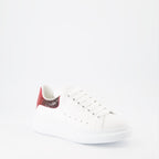 スニーカー オーバーサイズスニーカー Alexander McQueen 赤 女性