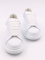 シューズ オーバーサイズスニーカー Alexander McQueen 青 子供たち