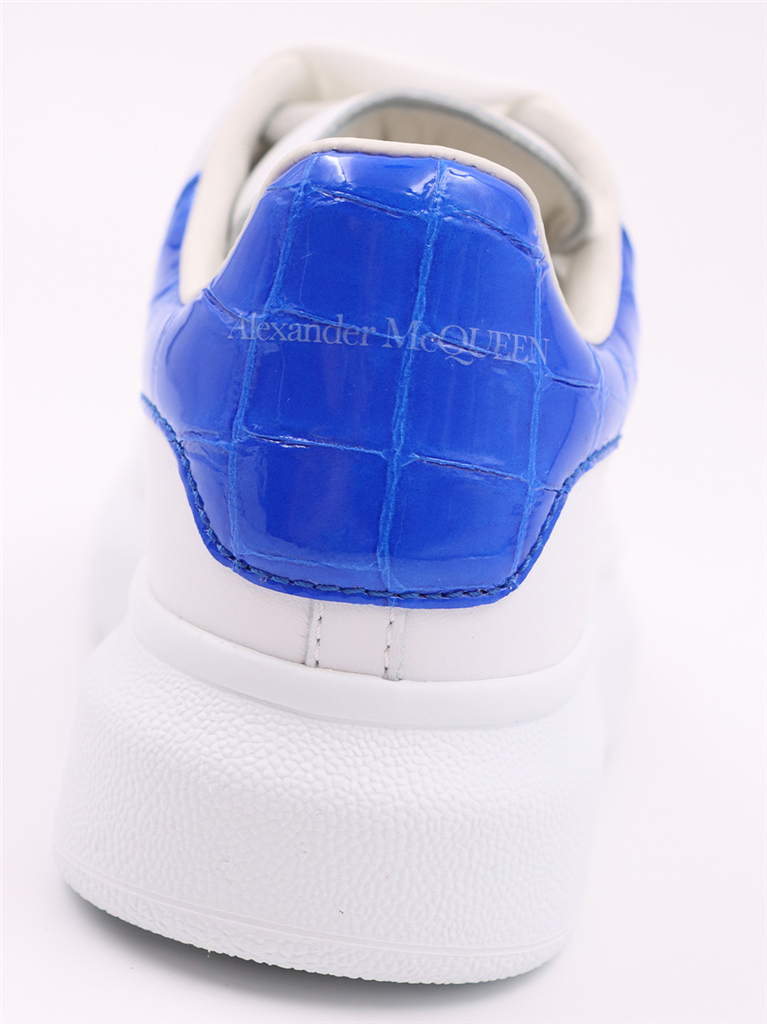 シューズ オーバーサイズスニーカー Alexander McQueen 青 子供たち