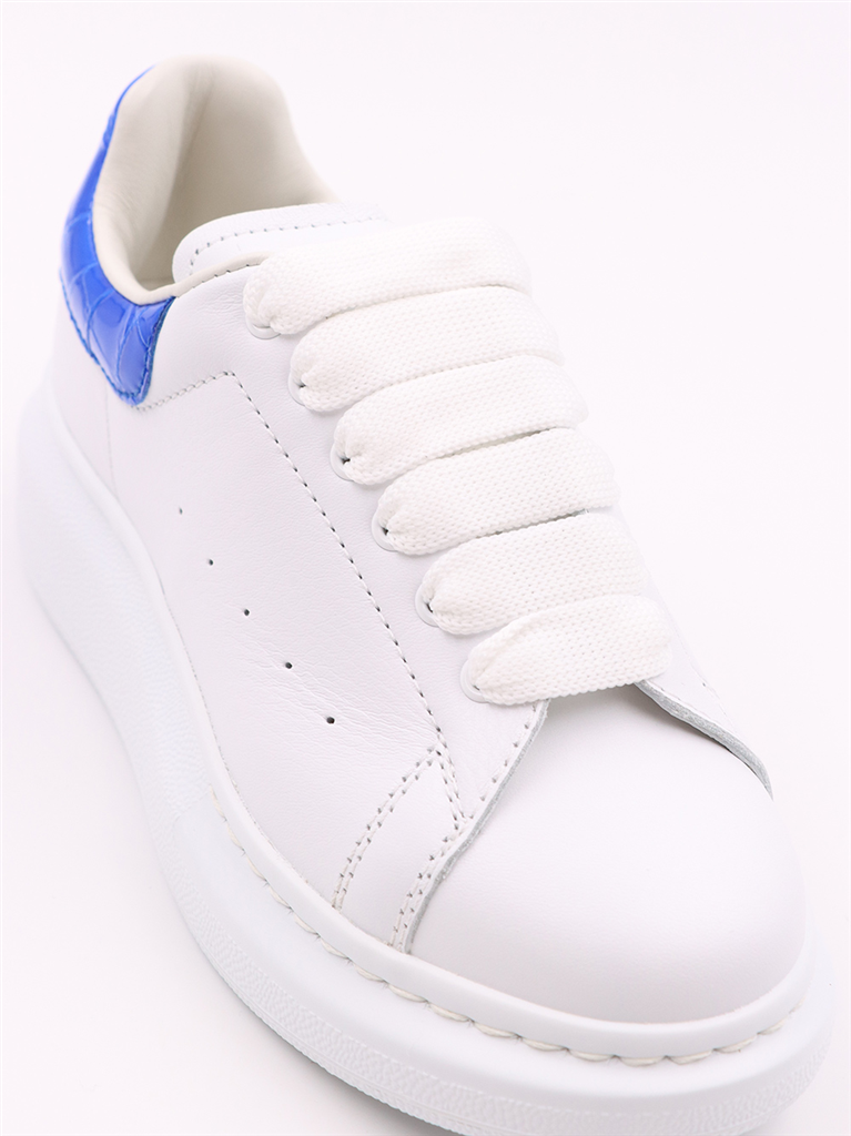 シューズ オーバーサイズスニーカー Alexander McQueen 青 子供たち