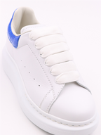 シューズ オーバーサイズスニーカー Alexander McQueen 青 子供たち