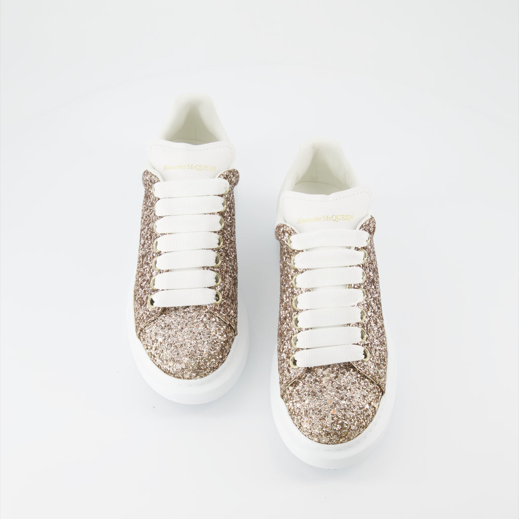 スニーカー オーバーサイズスニーカー Alexander McQueen 金 女性