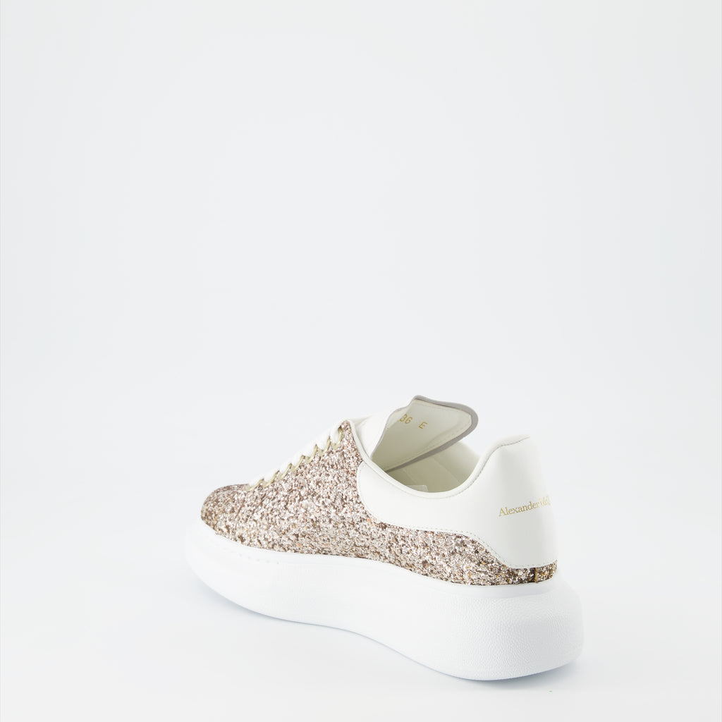 スニーカー オーバーサイズスニーカー Alexander McQueen 金 女性