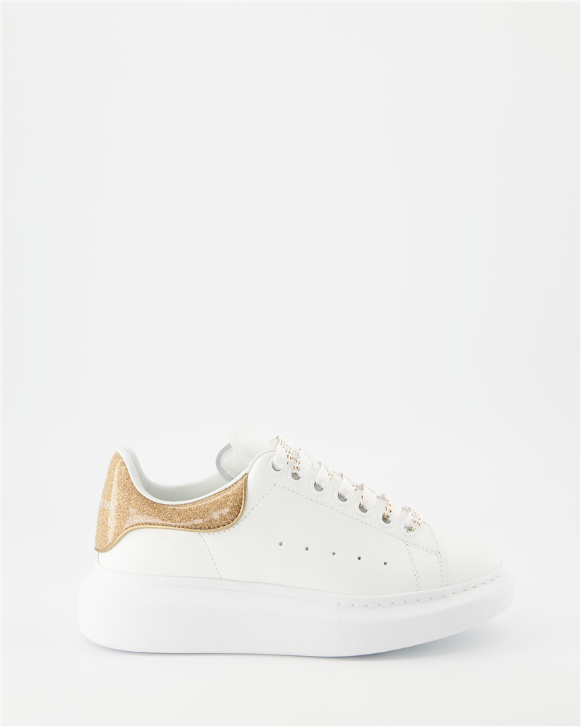 スニーカー オーバーサイズスニーカー Alexander McQueen 茶色 女性