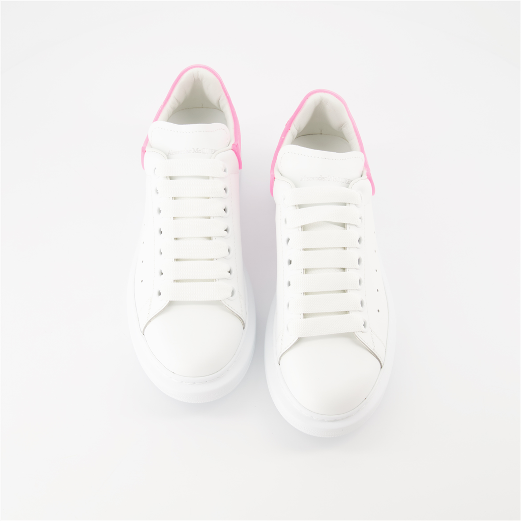 スニーカー オーバーサイズスニーカー Alexander McQueen ピンク 女性