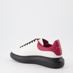 Baskets oversize tricolore