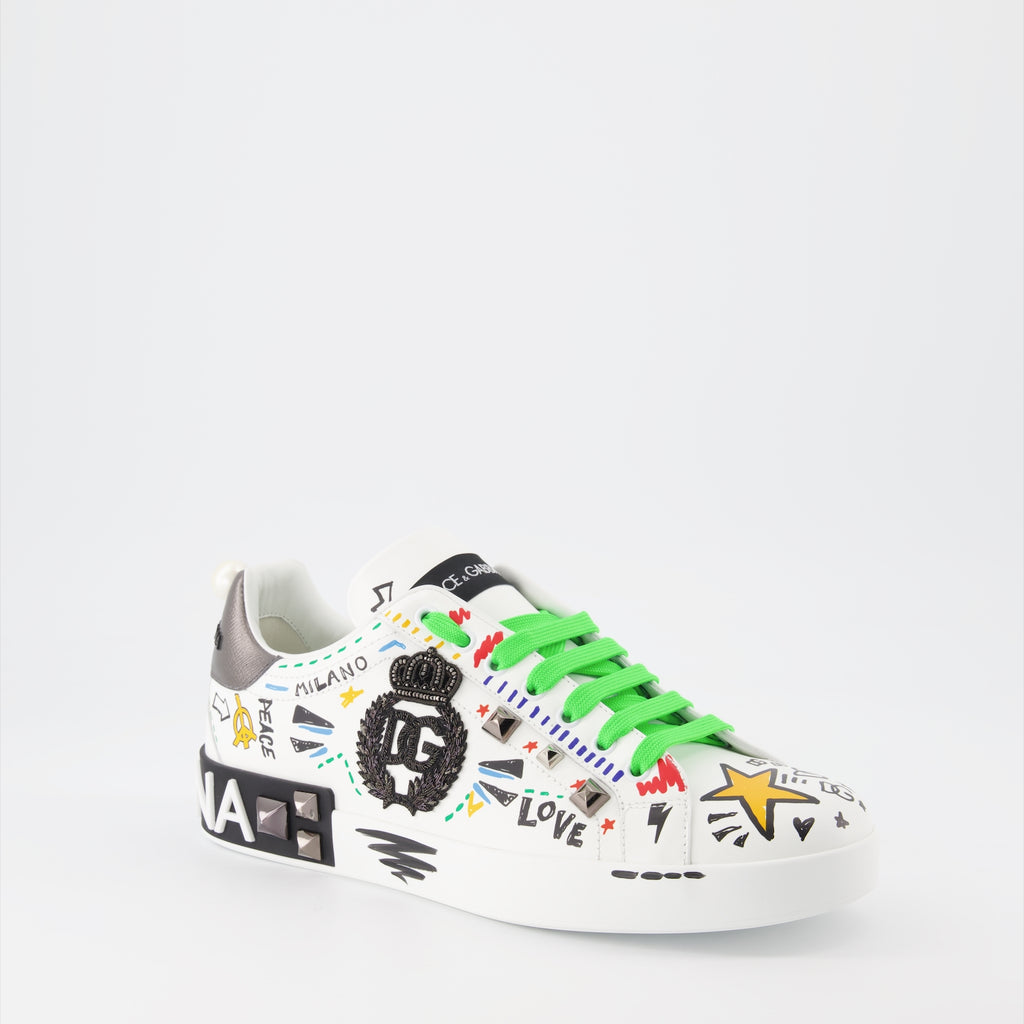 Sneakers Portofino sneakers Dolce & Gabbana Multicolor Man