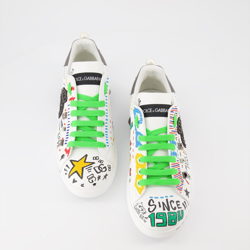 Sneakers Portofino sneakers Dolce & Gabbana Multicolor Man