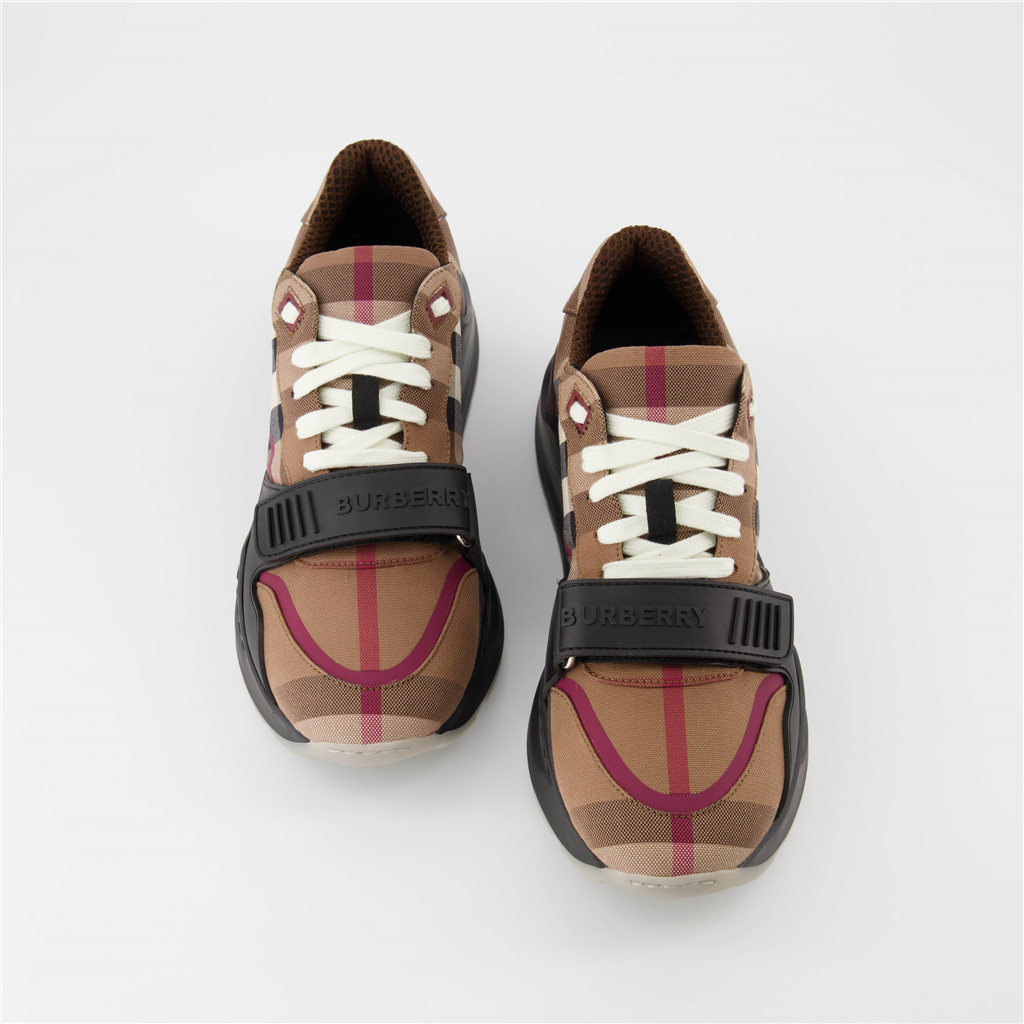 Baskets Baskets Ramsey Burberry Marron Homme