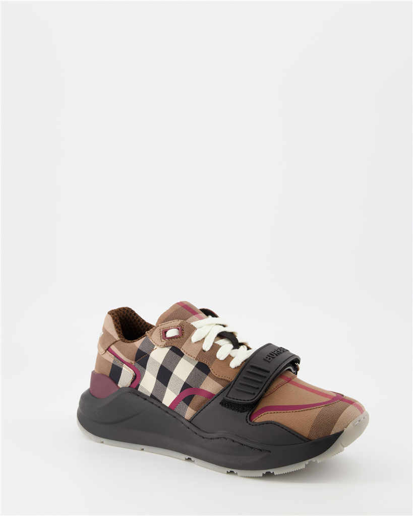 Baskets Baskets Ramsey Burberry Marron Homme