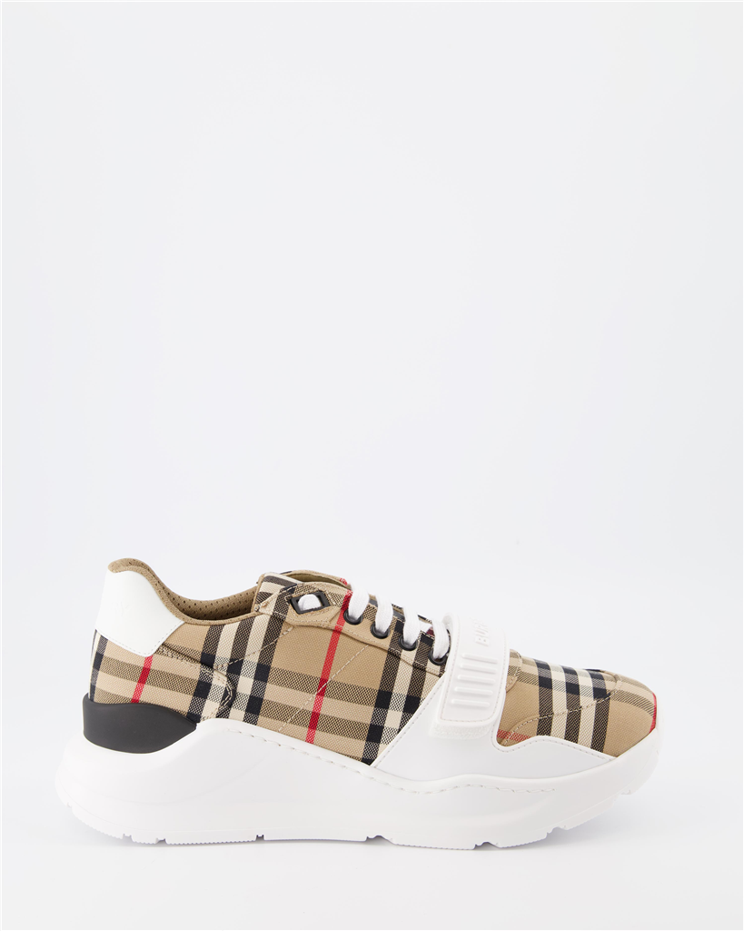 Baskets Baskets Ramsey Burberry Beige Homme