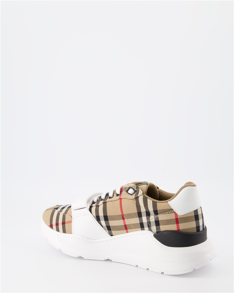 Baskets Baskets Ramsey Burberry Beige Homme