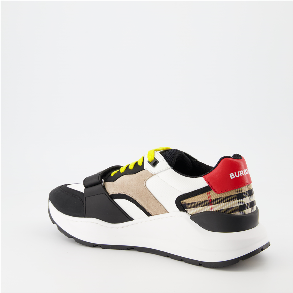 Baskets Baskets Ramsey Burberry Beige Homme