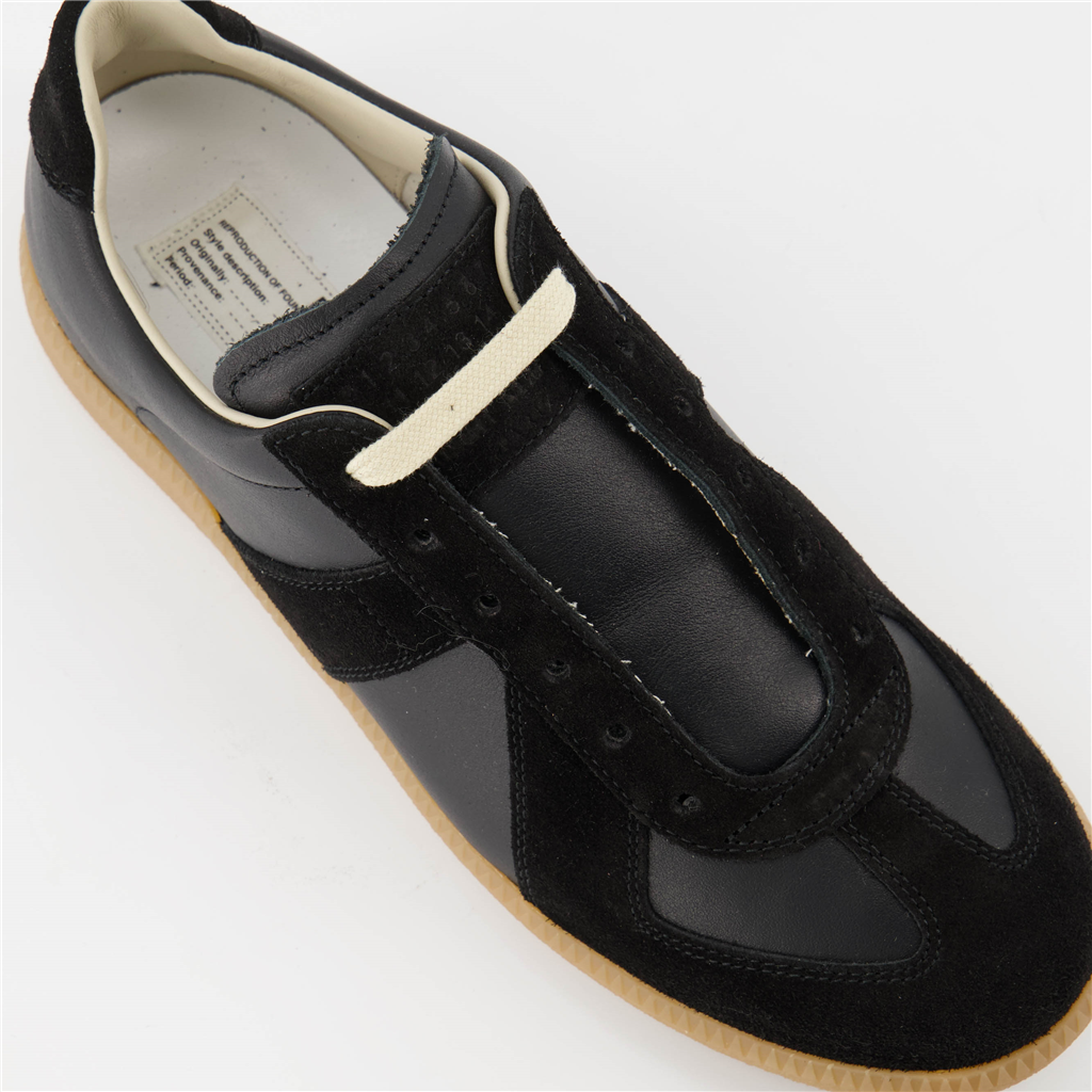 Baskets Baskets Replica Maison Margiela Noir Femme