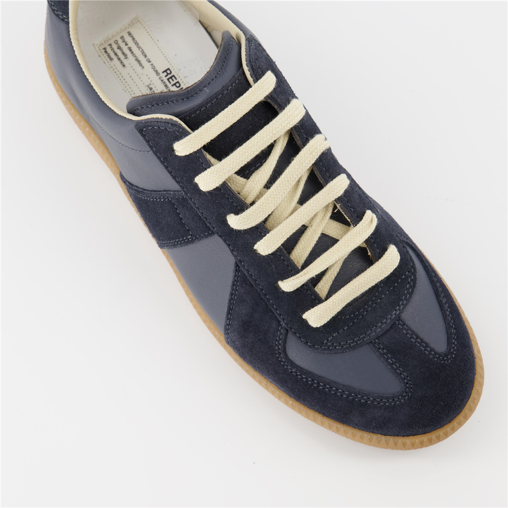 Baskets Baskets Replica Maison Margiela pour Femme Bleu Maison Margiela Bleu Femme