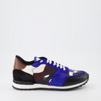 Baskets Baskets Rockrunner Valentino Garavani Bleu Homme