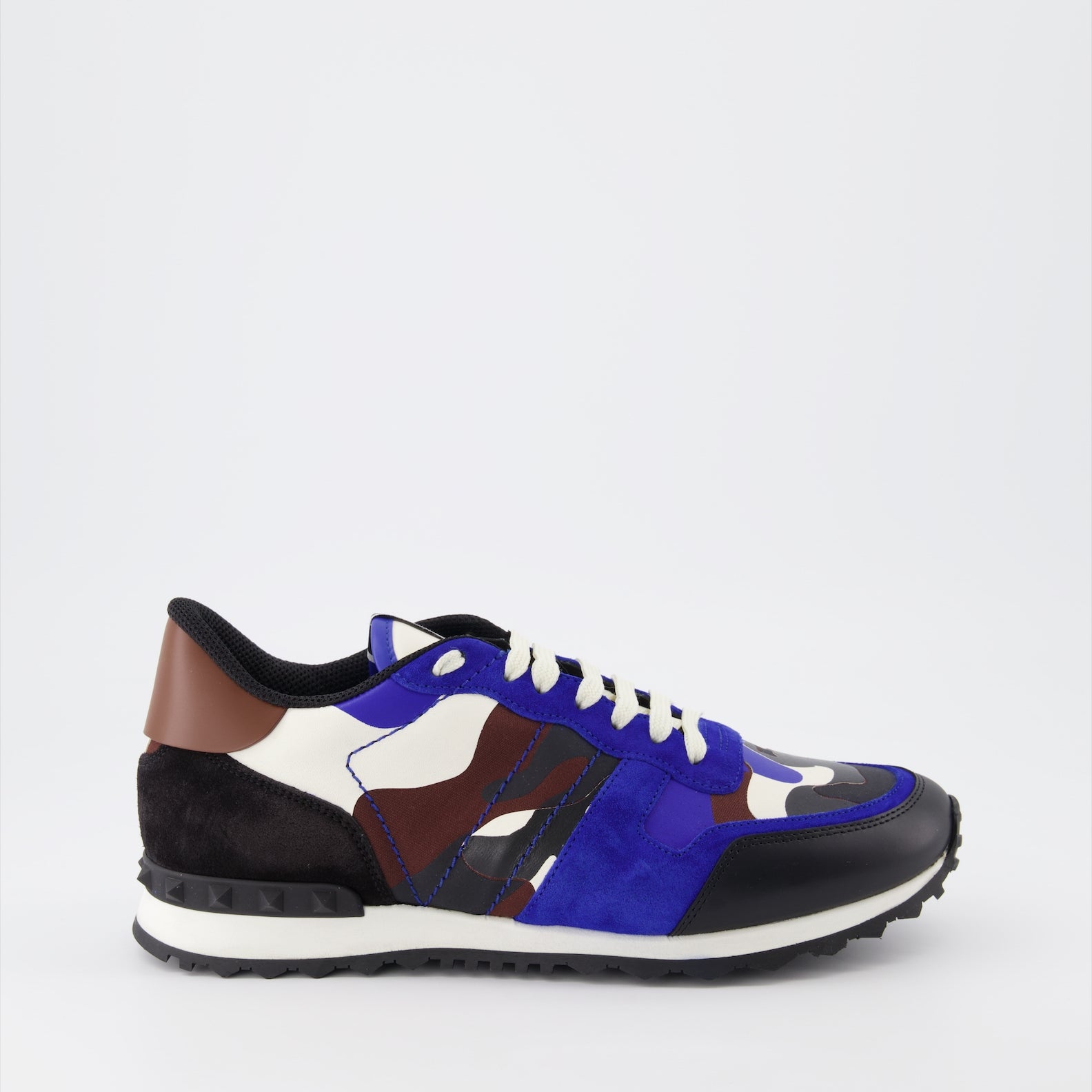 Baskets Baskets Rockrunner Valentino Garavani Bleu Homme