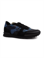 Baskets Baskets Rockrunner Valentino Garavani Bleu Homme